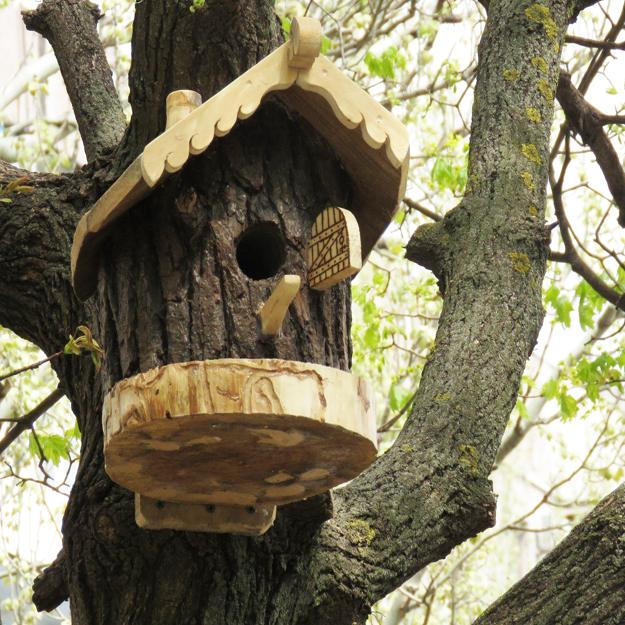 yard decorations diy birdhouse