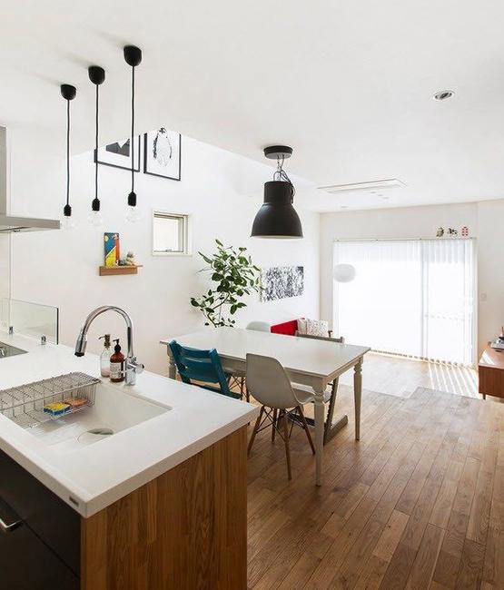 Modern Interior Design Showing Japanese Minimalist Style,Kitchen Traditional Home Interior Designs