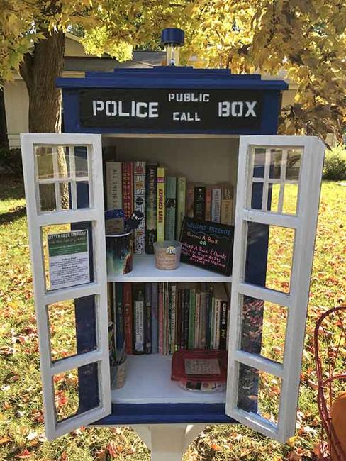 Cute Little Free Library Design Ideas, Recycling for Gifts ...