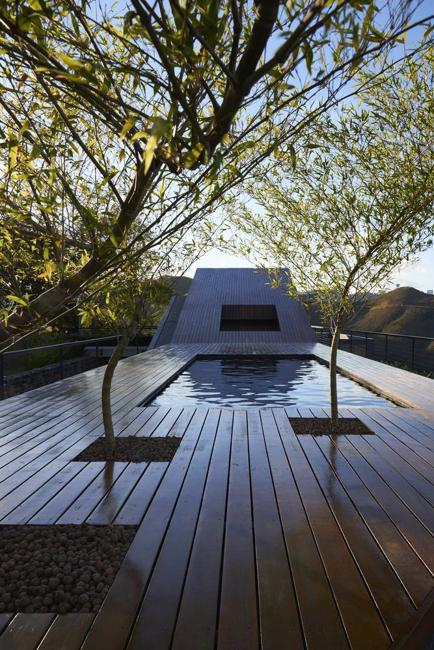 rooftop deck with pool