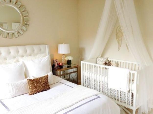 Baby nursery store in parents bedroom