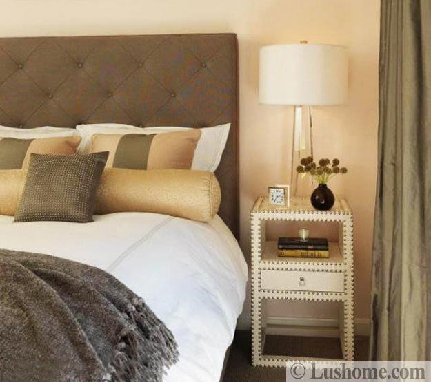 light yellow and gray bedroom colors