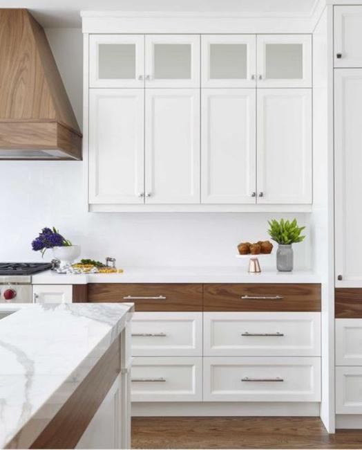 painted white kitchen cabinets