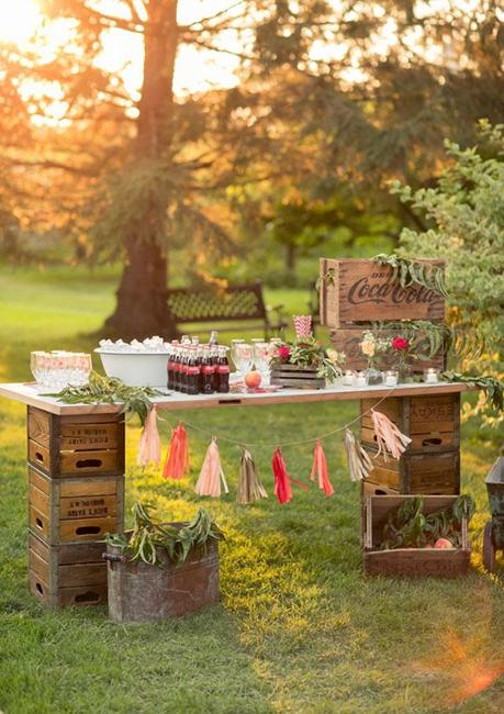 Colorful Summer Party Ideas, Picnic Decorations