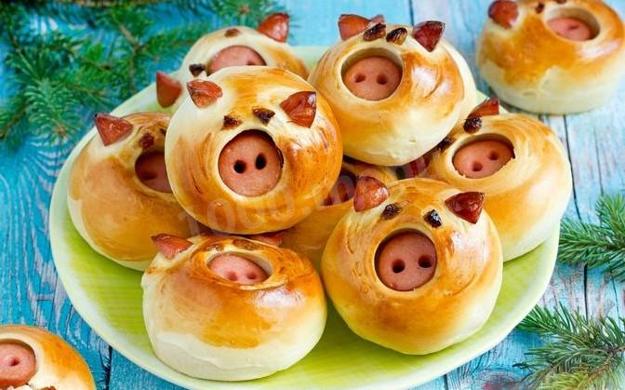 Creative Food Design Ideas Inspired by the Year of the Pig, Cute Edible ...
