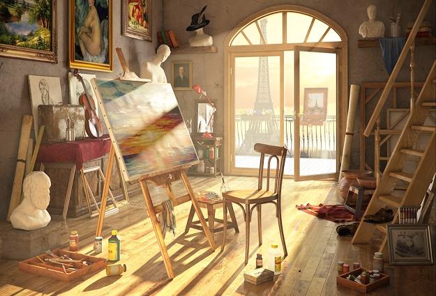 Art Studio Ideas, How to Design Beautiful Small Spaces Expanding
