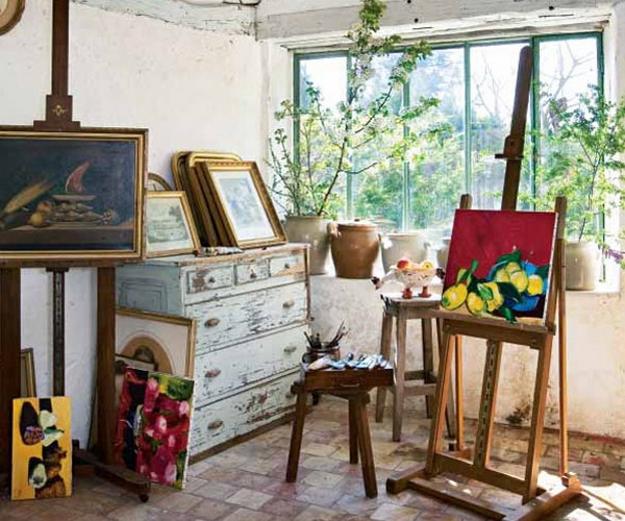 art studio furniture vintage style