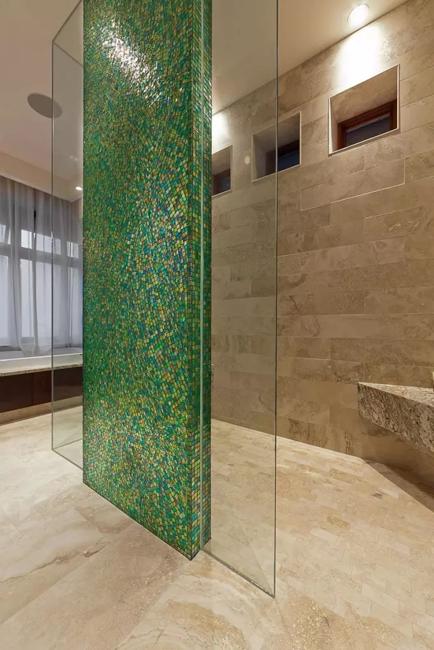 Modern Bathroom Tile Designs, Colorful Ideas Blending ...