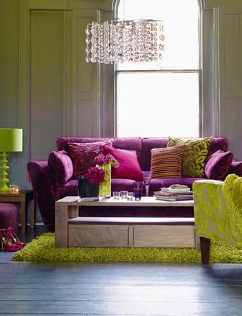10 Bright Interior Color Schemes, Floral Inspirations and Interior