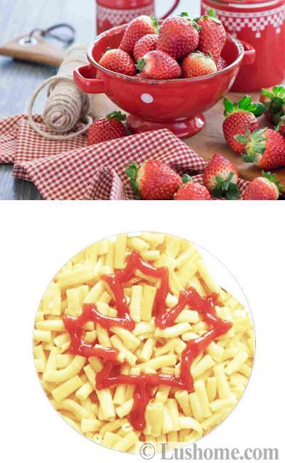 red food decoration