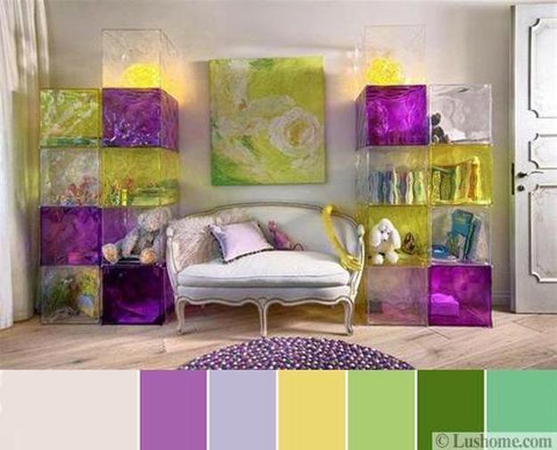 10 Bright Interior Color Schemes, Floral Inspirations and ...