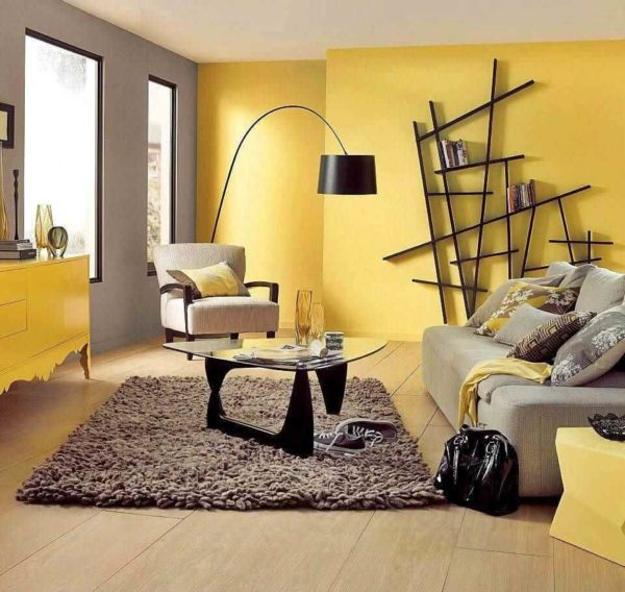 yellow color white decorating ideas 18