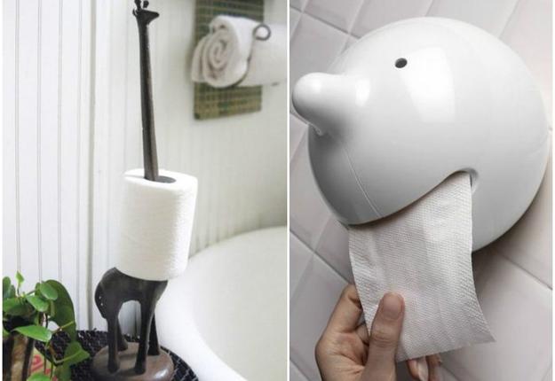 Toilet Paper Holder Creative Spoof Paper