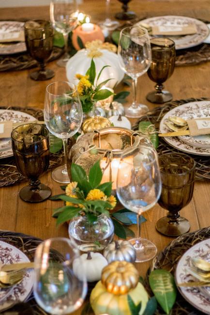 Bright And Festive Ideas For Thanksgiving Table Decorating