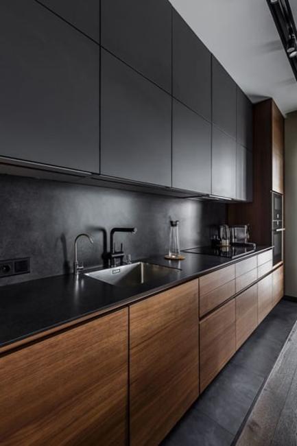 Sleek Contemporary Kitchen Cabinets, Minimalist Handles, Inspiring