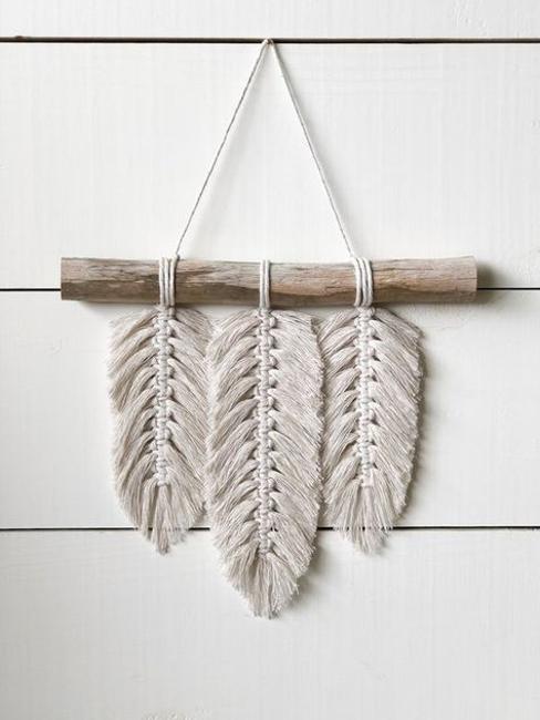 macrame leaves