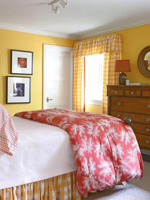 Warm Yellow and Beige Bedroom Colors, Modern Ideas in Color Design