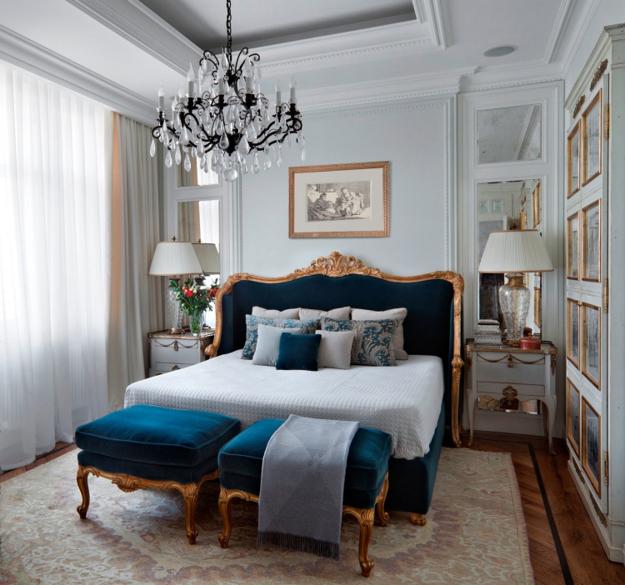 Classic Interior Design in Blue, Redefining the Elegance Through Modern