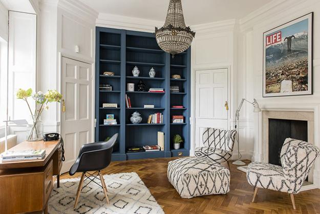 Classic Interior Design in Blue, Redefining the Elegance Through Modern