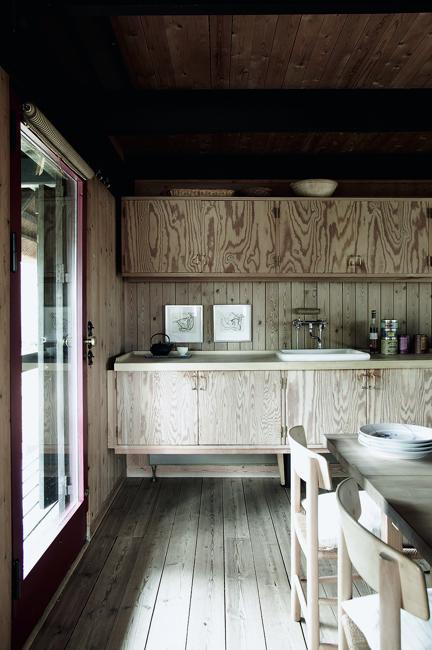 plywood cabinets kitchen design