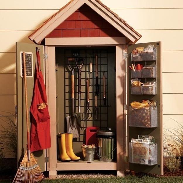 45 space saving ideas for organizing your garden shed
