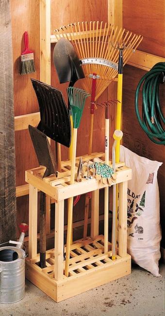 how to organize large gardening tools, 30 ideas and diy