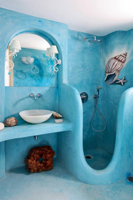 blue bathroom colors