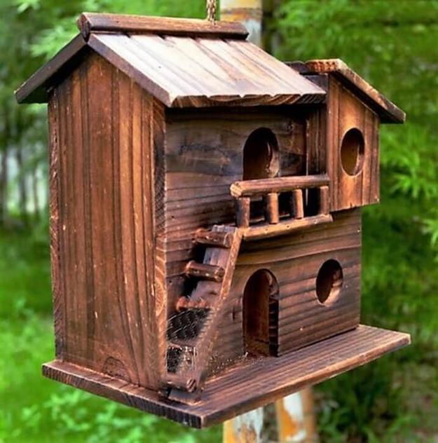 25 Designer Birdhouses, Original Yard Decorations for Spring Gardens