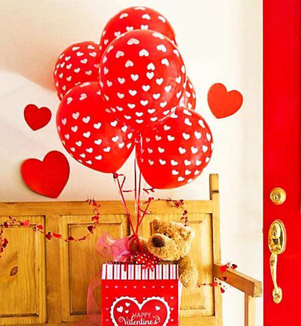 valentines day balloons decorations