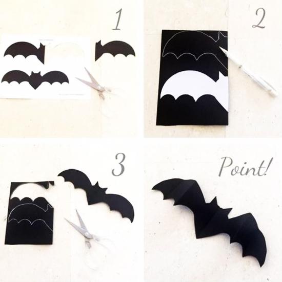 Paper Craft Ideas for Kids Friendly Halloween Decorating