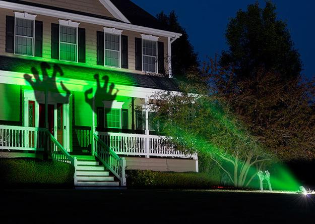 contemporary lights halloween ideas