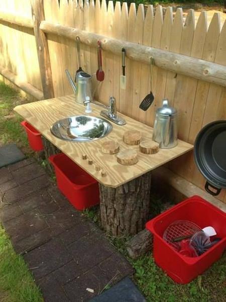 Outdoor Sinks, Convenient and Cheap Backyard Ideas