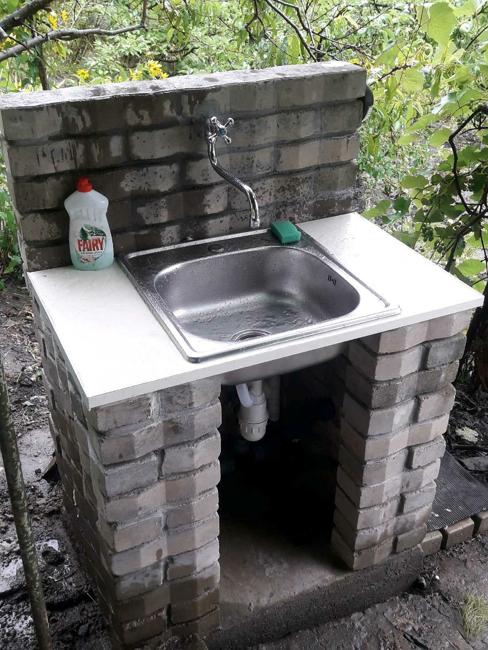 Outdoor Sinks, Convenient and Cheap Backyard Ideas