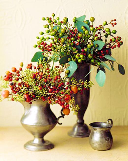 floral arrangement berries