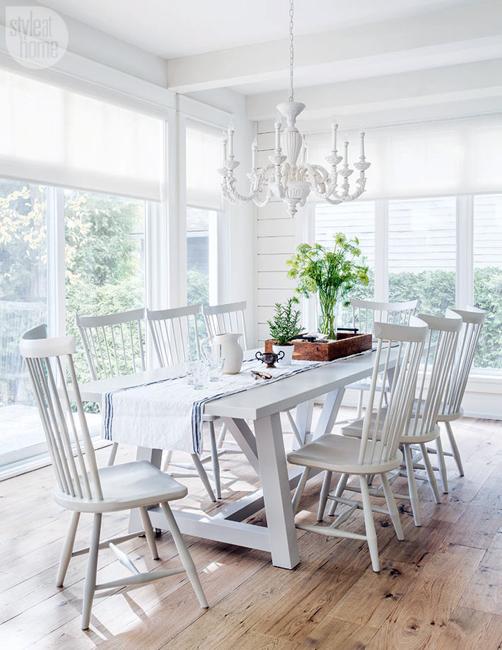 large windows dining room