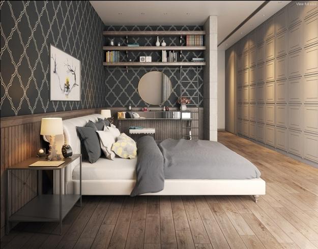 Modern Bedroom Wallpaper, Designs and Colors