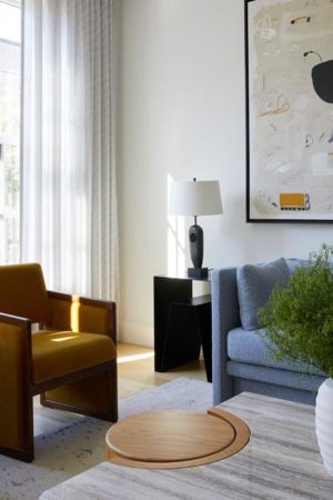 Modern Interior Design Blending New York Sophistication and Coziness