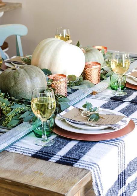 pumpkins centerpiece idea