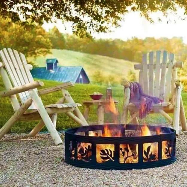 Fire Pits Creating Cozy Outdoor Seating Areas, Modern Backyard Ideas