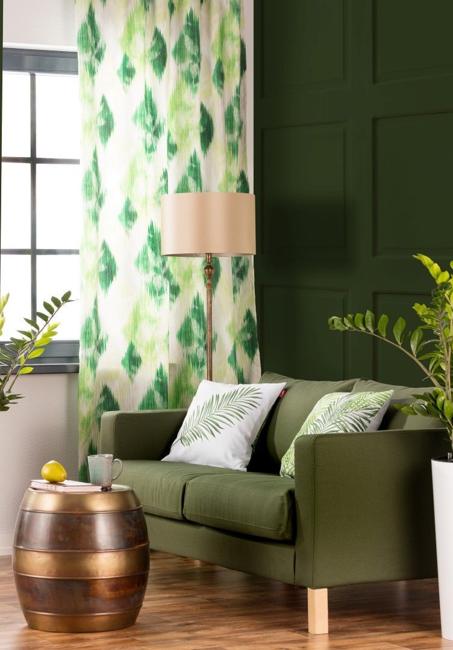 green color interior design