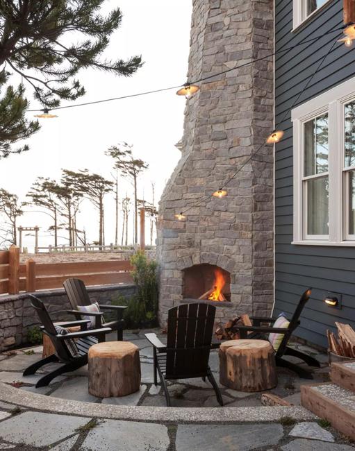 outdoor rooms lighting ideas