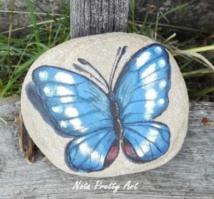 Painted Rocks, 55 Colorful Rock Painting Ideas Adding Art to Yards and ...