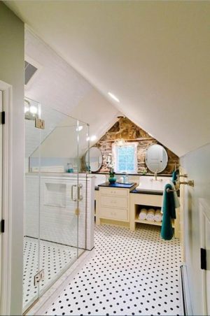 Small Bathroom Design, Ideas for Renovating Attic Spaces