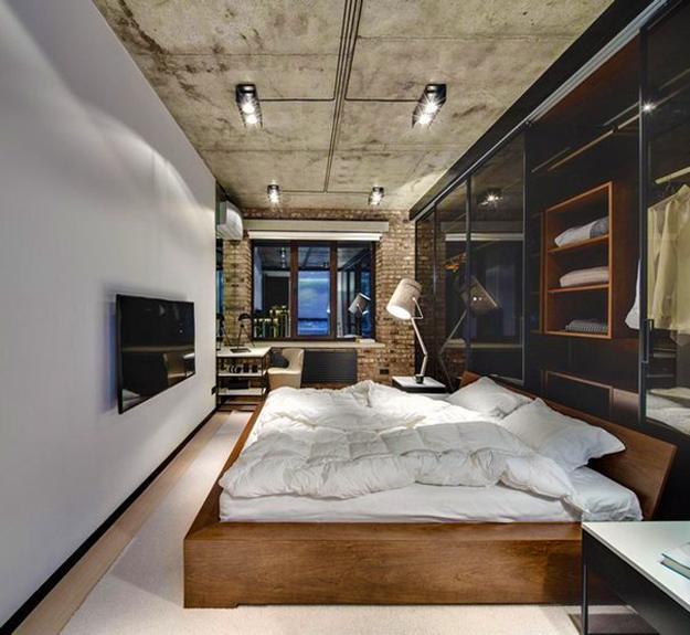Concrete Ceiling Designs Screaming Industrial Style, Contemporary