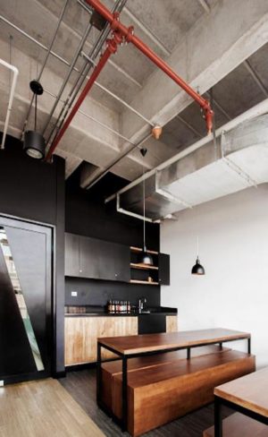Concrete Ceiling Designs Screaming Industrial Style, Contemporary ...