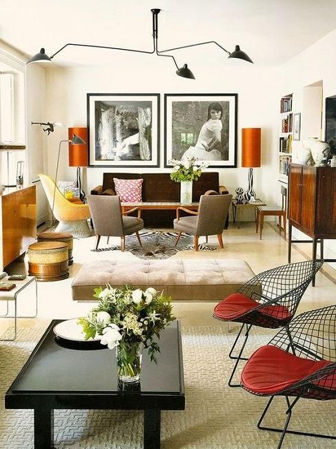 mid century vintage home decor