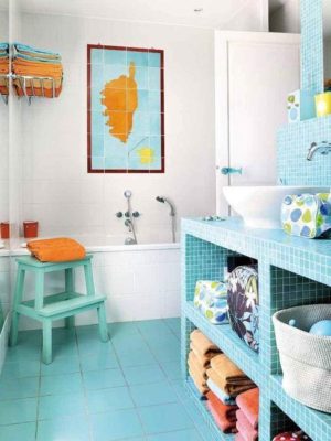 Modern Bathroom Designs for Kids, 55 Inspiring Bathroom Decorating Ideas