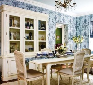 Latest Trends in Decorating Dining Rooms with Modern Wallpaper, 50