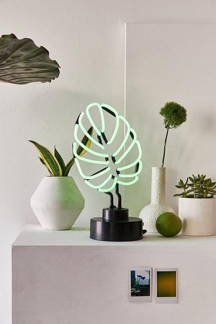 neon table lamp