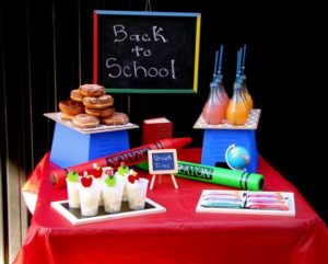 Back to School Party Ideas, Table Decorations and Centerpieces for Kids ...